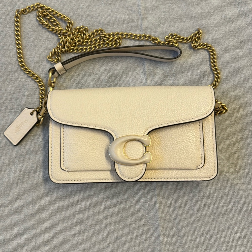 Coach Tabby Wristlet Chalk